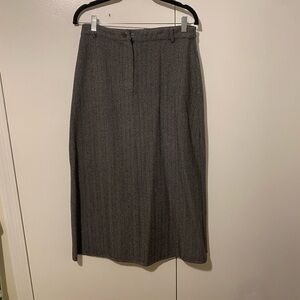 Herringbone A-Line Midi Skirt Women’s